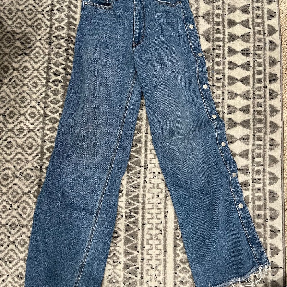 Rachel Roy wide leg jeans